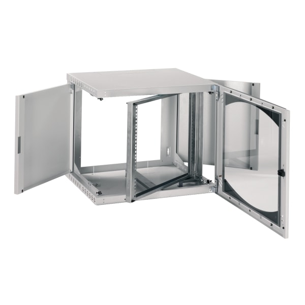 SCHNEIDER ELECTRIC - Actassi OPB, Wand-Rack, 12HE B600 T500 schwenk 19''-Glastür R7035