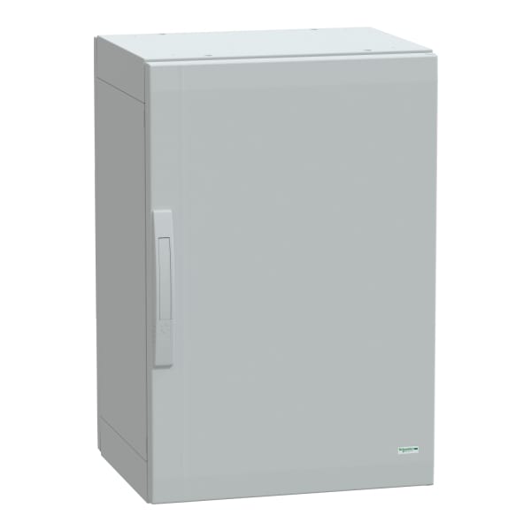 SCHNEIDER ELECTRIC - Polyestergehäuse bodenst. PLA komplett abgedichtet 750x500x420mm IP65, Volltüren