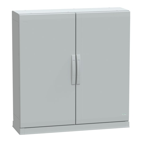 SCHNEIDER ELECTRIC - Polyestergehäuse, PLAZ m. Sockelrahmen, offener Boden, 1000x1000x320, IP54