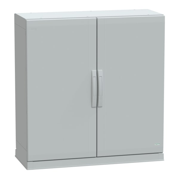 SCHNEIDER ELECTRIC - Polyestergehäuse, PLAZ m. Sockelrahmen, offener Boden, 1000x1000x420 IP54