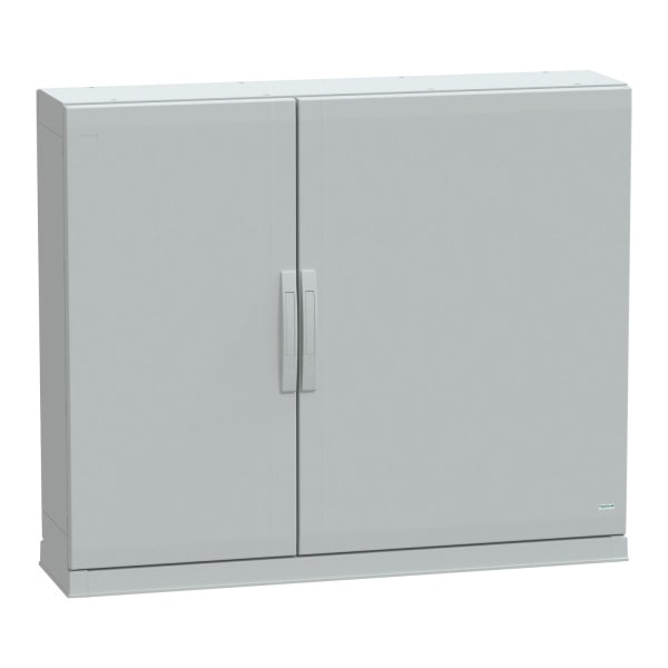 SCHNEIDER ELECTRIC - Polyestergehäuse, PLAZ m. Sockelrahmen, offener Boden, 1000x1250x320 IP54