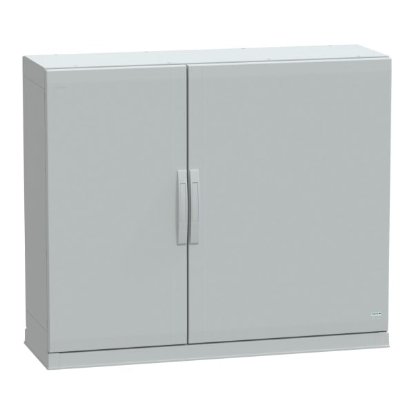 SCHNEIDER ELECTRIC - Polyestergehäuse, PLAZ m. Sockelrahmen, offener Boden, 1000x1250x420 IP54