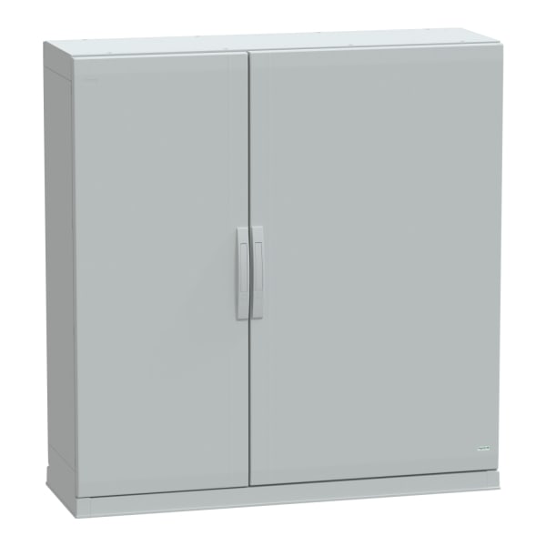 SCHNEIDER ELECTRIC - Polyestergehäuse, PLAZ m. Sockelrahmen, offener Boden, 1250x1250x420 IP54