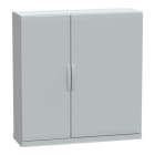 SCHNEIDER ELECTRIC - Polyestergehäuse, PLAZ m. Sockelrahmen, offener Boden, 1250x1250x420 IP54