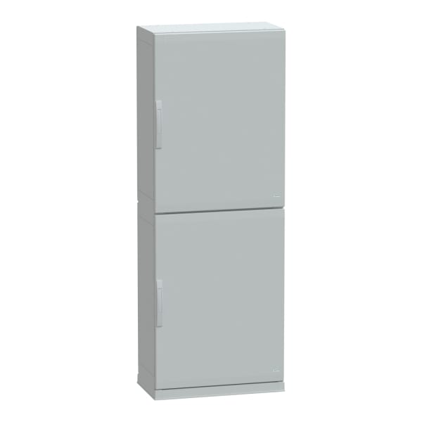 SCHNEIDER ELECTRIC - Polyestergehäuse bodenst. Vers.PLAZ m.Sockel, unten offen 2000x750x420 IP54