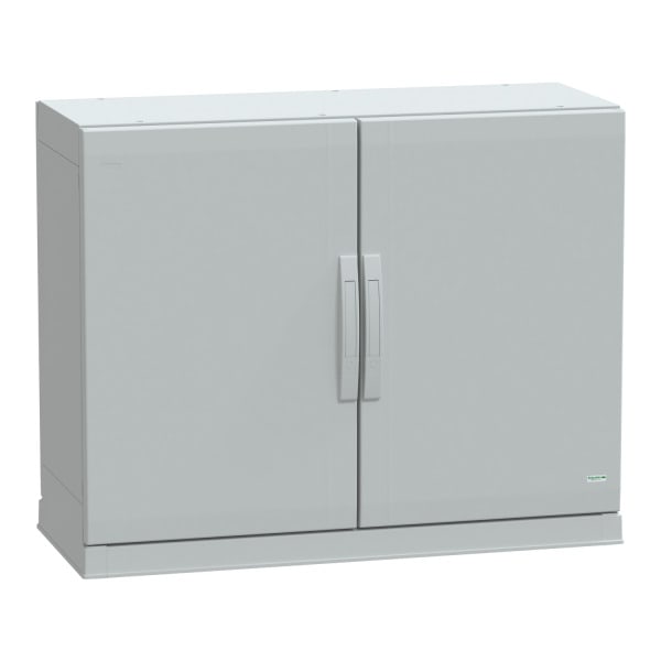 SCHNEIDER ELECTRIC - Polyestergehäuse, PLAZ m. Sockelrahmen, offener Boden, 750x1000x420 IP54