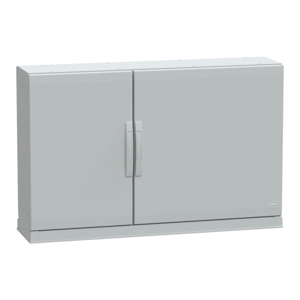SCHNEIDER ELECTRIC - Polyestergehäuse, PLAZ m. Sockelrahmen, offener Boden, 750x1250x320 IP54