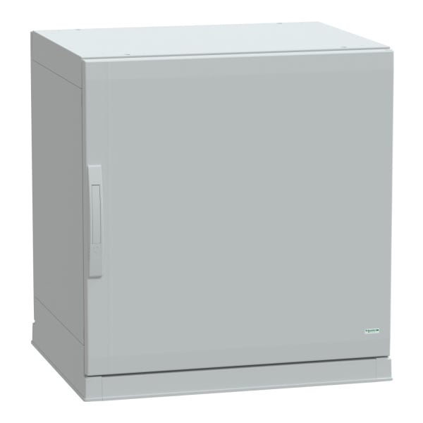 SCHNEIDER ELECTRIC - Polyestergehäuse bodenst. Vers.PLAZ m.Sockel, unten offen 750x750x620 IP54