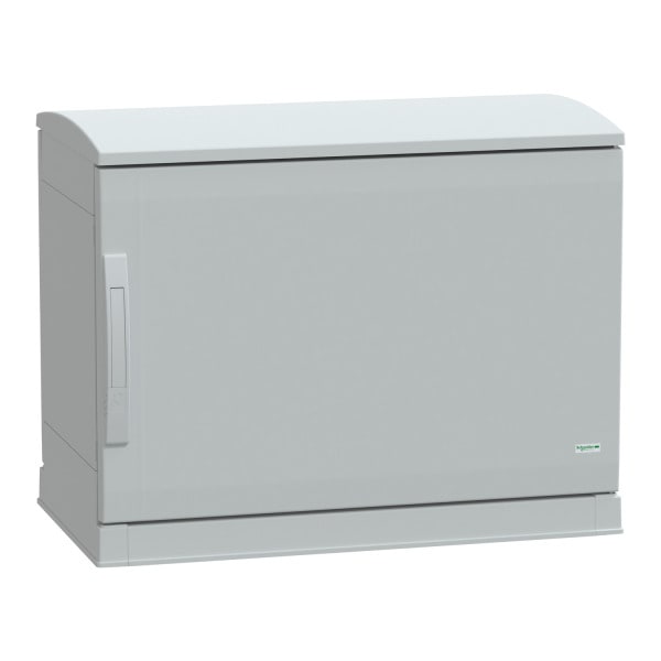 SCHNEIDER ELECTRIC - Polyestergehäuse bodenst. Vers.PLAZT m. offen.Sockel+Abdeck. 500x750x420 IP44