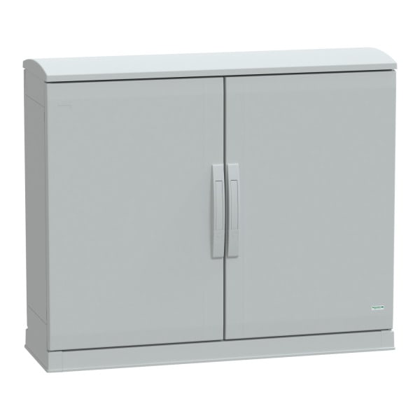 SCHNEIDER ELECTRIC - Polyestergehäuse bodenst. Vers.PLAZT m. offen.Sockel+Abdeck. 750x1000x320 IP44