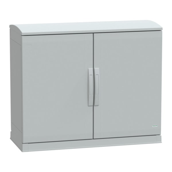 SCHNEIDER ELECTRIC - Polyestergehäuse bodenst. Vers.PLAZT m. offen.Sockel+Abdeck. 750x1000x420 IP44