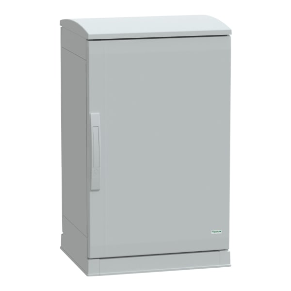 SCHNEIDER ELECTRIC - Polyestergehäuse bodenst. Vers.PLAZT m. offen.Sockel+Abdeck. 750x500x420 IP44