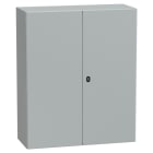 SCHNEIDER ELECTRIC - Spacial S3D 2 Volltür ohne Montageplatte H1200xB1000xT400 IP55 IK10 RAL7035.