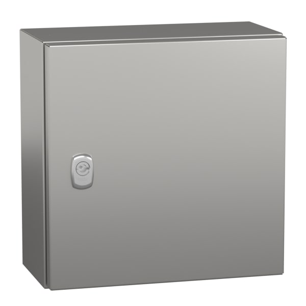 SCHNEIDER ELECTRIC - SPACIAL S3X Edelstahl 304L, Scotch Brite®-Oberfläche, H300xB300xT150mm.
