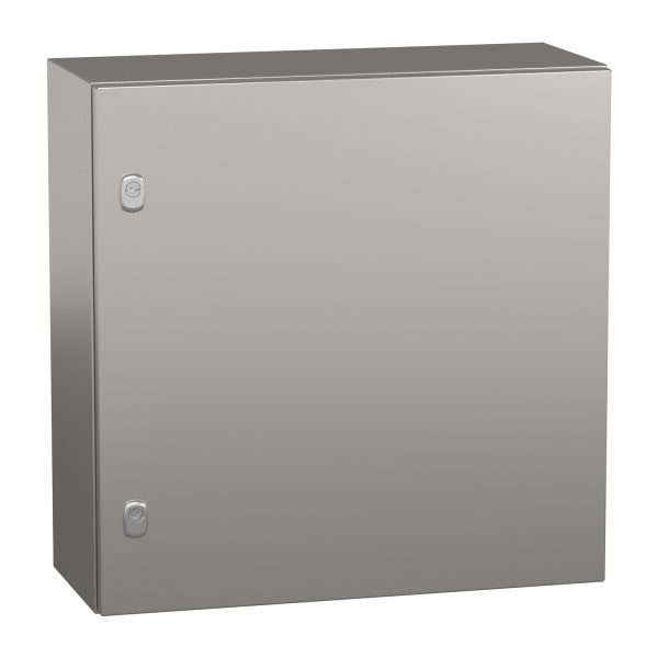 SCHNEIDER ELECTRIC - SPACIAL S3X Edelstahl 304L, Scotch Brite®-Oberfläche, H600xB600xT250mm.
