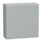 SCHNEIDER ELECTRIC - Flaches Stahlgehäuse Spacial SBM 300x300x120mm IP66 IK10