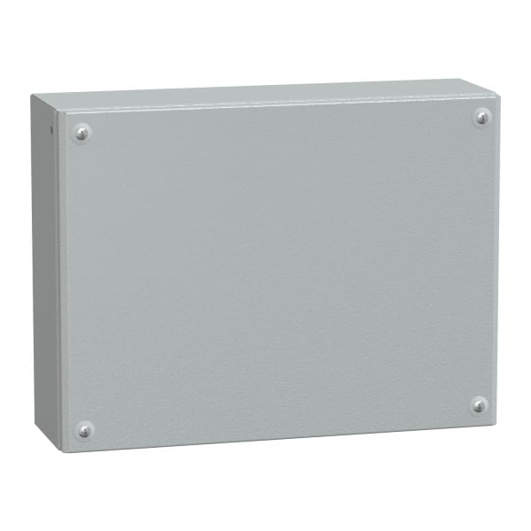 SCHNEIDER ELECTRIC - Flaches Stahlgehäuse Spacial SBM 300x400x120mm IP66 IK10