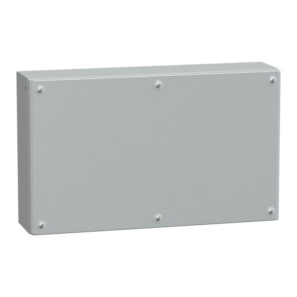 SCHNEIDER ELECTRIC - Flaches Stahlgehäuse Spacial SBM 300x500x120mm IP66 IK10
