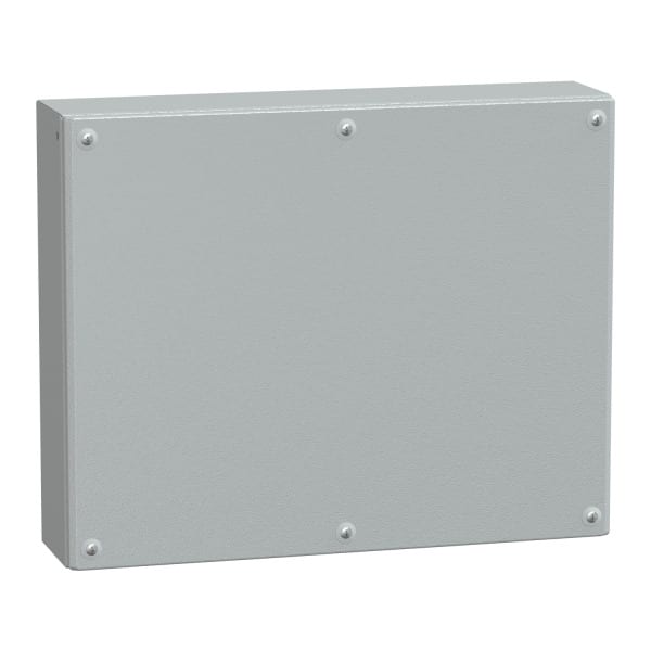 SCHNEIDER ELECTRIC - Flaches Stahlgehäuse Spacial SBM 400x500x120mm IP66 IK10