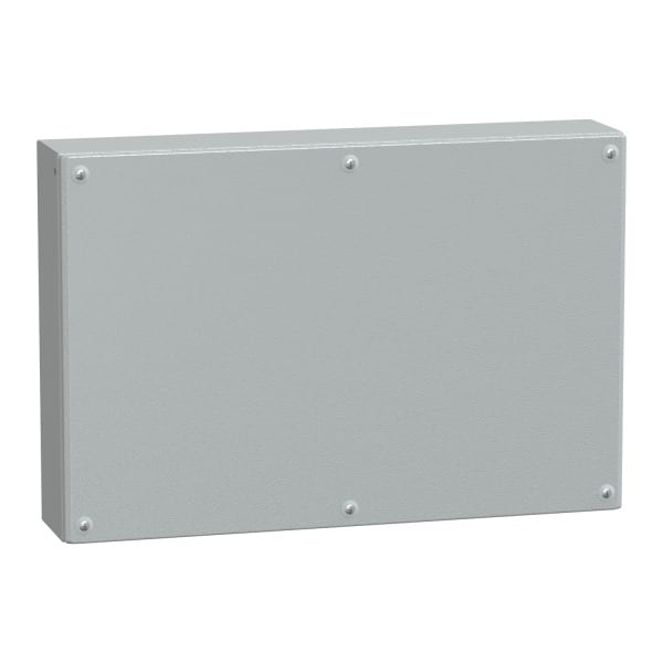 SCHNEIDER ELECTRIC - Flaches Stahlgehäuse Spacial SBM 400x600x120mm IP66 IK10