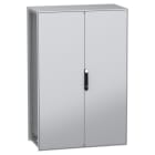 SCHNEIDER ELECTRIC - Standgehäuse, PanelSeT SFN, aus dekarbonisiertem Stahl, ohne Montageplatte, montiert, 1800x1200x600mm, 2 Türen, IP55
