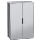 SCHNEIDER ELECTRIC - Standgehäuse, PanelSeT SFN, aus dekarbonisiertem Stahl, mit Montageplatte, montiert, 1800x1200x600mm, 2 Türen, IP55