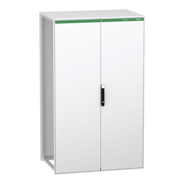 SCHNEIDER ELECTRIC - Standgehäuse, elektrisch, PrismaSeT 6300, 2000x1200x800mm, 2 Türen, IP55, RAL9003