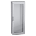 SCHNEIDER ELECTRIC - Standgehäuse, PanelSeT SFN, aus dekarbonisiertem Stahl, ohne Montageplatte, Glastür, montiert, 2000x800x400mm, IP55