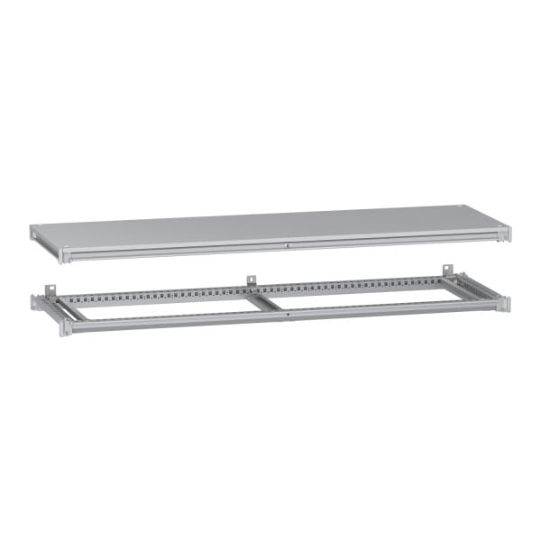 SCHNEIDER ELECTRIC - Unterer und oberer Rahmen, PanelSeT SFN, für elektrische Gehäuse B 1600 x T 500 mm, inklusive Dach