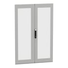 SCHNEIDER ELECTRIC - Verglaste Türen, PanelSeT SFN, Spacial SM, für elektrische Gehäuse H 1800mm B 1200mm, 2er-Set