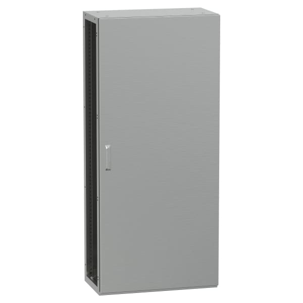 SCHNEIDER ELECTRIC - SFX 304L passendes Edelstahlgehäuse, H1800xB800xT400mm, Scotch Brite®-Oberfläche