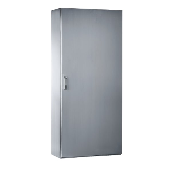 SCHNEIDER ELECTRIC - SMX-304L-Monoblock-Edelstahlgehäuse, H2000xB800xT500mm, Scotch Brite®-Oberfläche