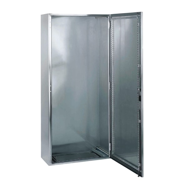 SCHNEIDER ELECTRIC - SMX-316L-Monoblock-Edelstahlgehäuse, H1800xB800xT400mm, Scotch Brite®-Oberfläche