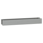SCHNEIDER ELECTRIC - Spacial – Sockel Vollfrontplatte B1600 H200 Edelstahl 316L