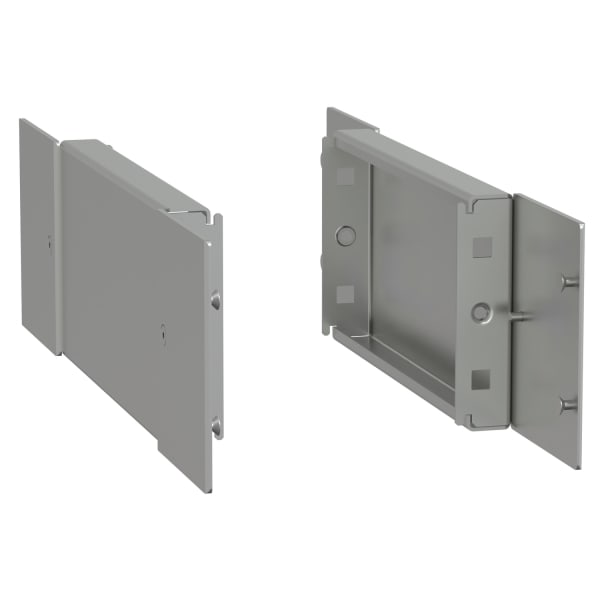 SCHNEIDER ELECTRIC - Raumteiler - Seitensockel - H100 D400 Edelstahl 304L