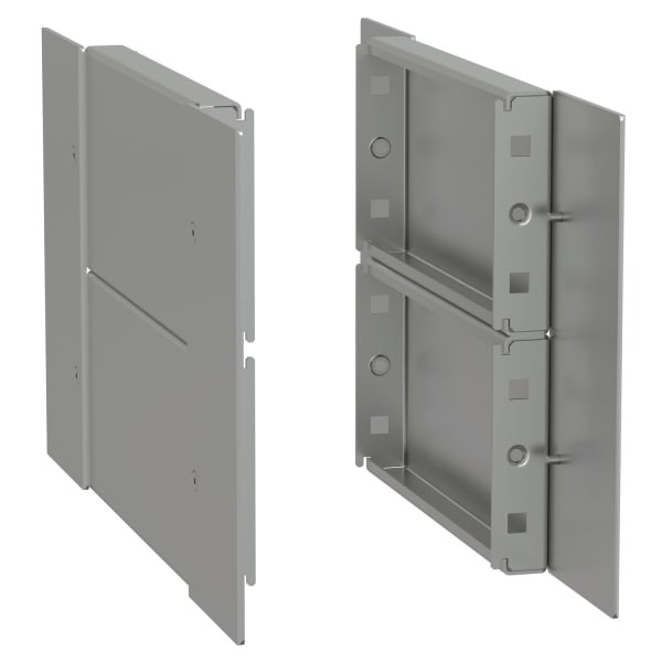SCHNEIDER ELECTRIC - Raumteiler - Seitensockel - H200 D400 Edelstahl 316L