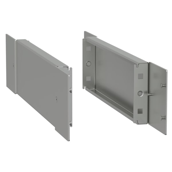 SCHNEIDER ELECTRIC - Räumlicher -seitlicher Sockel - H100 D500 Edelstahl 316L