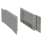 SCHNEIDER ELECTRIC - Räumlicher -seitlicher Sockel - H100 D500 Edelstahl 316L