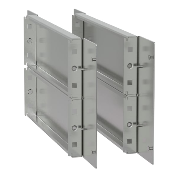 SCHNEIDER ELECTRIC - Räumlicher -seitlicher Sockel - H200 D500 Edelstahl 304L