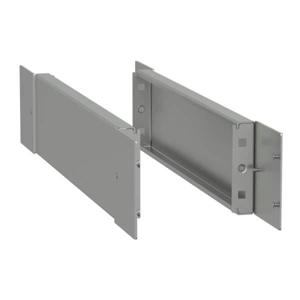 SCHNEIDER ELECTRIC - Raumsockel - Seitensockel - H100 D600 Edelstahl 304L