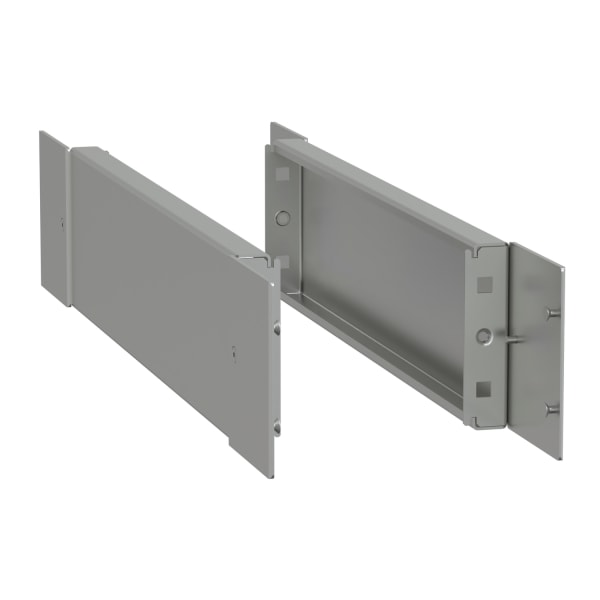SCHNEIDER ELECTRIC - Raumsockel - Seitensockel - H100 D600 Edelstahl 316L
