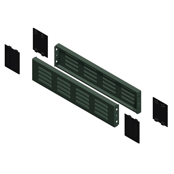 SCHNEIDER ELECTRIC - Spacial SF/SM-Sockel-Seitenelemente mit Lüftungsschlitzen, 100x600x800mm