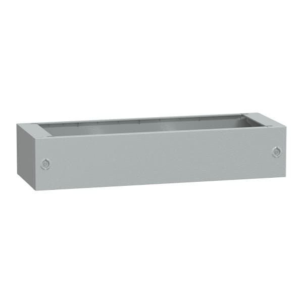 SCHNEIDER ELECTRIC - Glasfaserverst. Polyester-Sockel f. Geh. PLA(T) 104 Frontöff. IP44-IK10 RAL7035