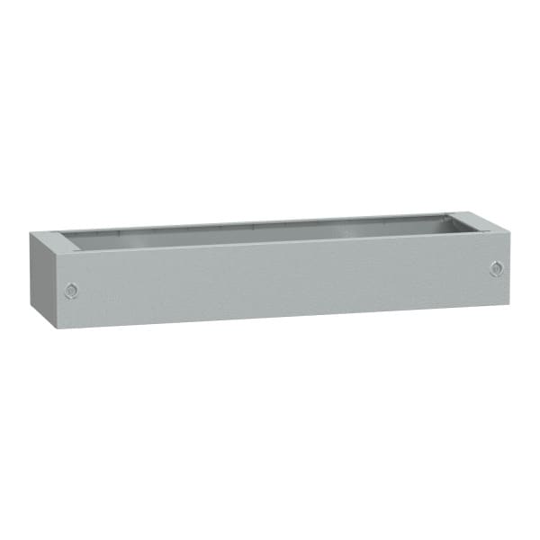 SCHNEIDER ELECTRIC - Glasfaserverst. Polyester-Sockel f. Geh. PLA(T) 124 Frontöff. IP44-IK10 RAL7035
