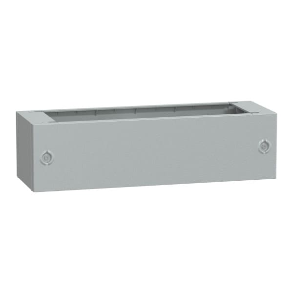 SCHNEIDER ELECTRIC - Glasfaserverst. Polyester-Sockel f. Geh. PLA(T) 73 Frontöff.ng IP44-IK10 RAL7035