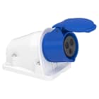 SCHNEIDER ELECTRIC - CEE Wandsteckdose Schneidklemmen, 16A, 2p+E, 200-250 V AC