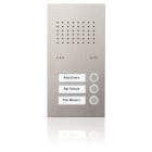 SCHNEIDER ELECTRIC - Acero pur Edelstahl-Türstation Audio, 3 WE, Edelstahl