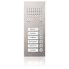 SCHNEIDER ELECTRIC - Acero pur Edelstahl-Türstation Audio, 6 WE, Edelstahl