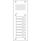 SCHNEIDER ELECTRIC - Acero pur Edelstahl-Türstation Audio, 8 WE, Edelstahl