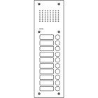 SCHNEIDER ELECTRIC - Acero pur Edelstahl-Türstation Audio, 10 WE, Edelstahl